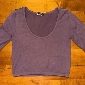 Zara ribbed long sleeve